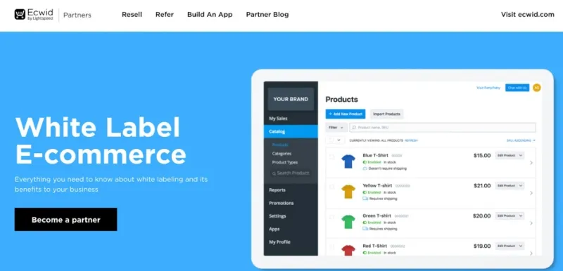 white label ecommerce